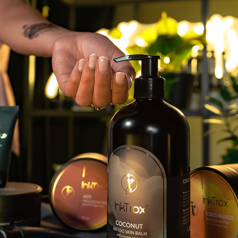 InkTrox Coconut Tattoo Skin Balm 500ml - BVShop