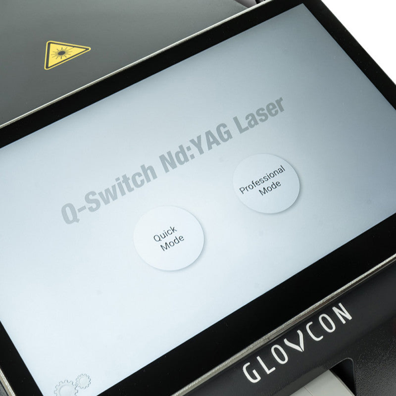 Laser GLOVCON MED Nd:YAG con manipolo e controlli professionali