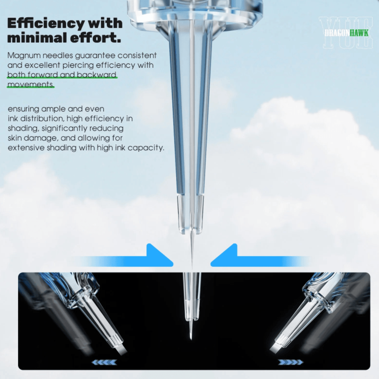 MAST Dragonhawk Yue Round Magnum Cartridges - BVShop