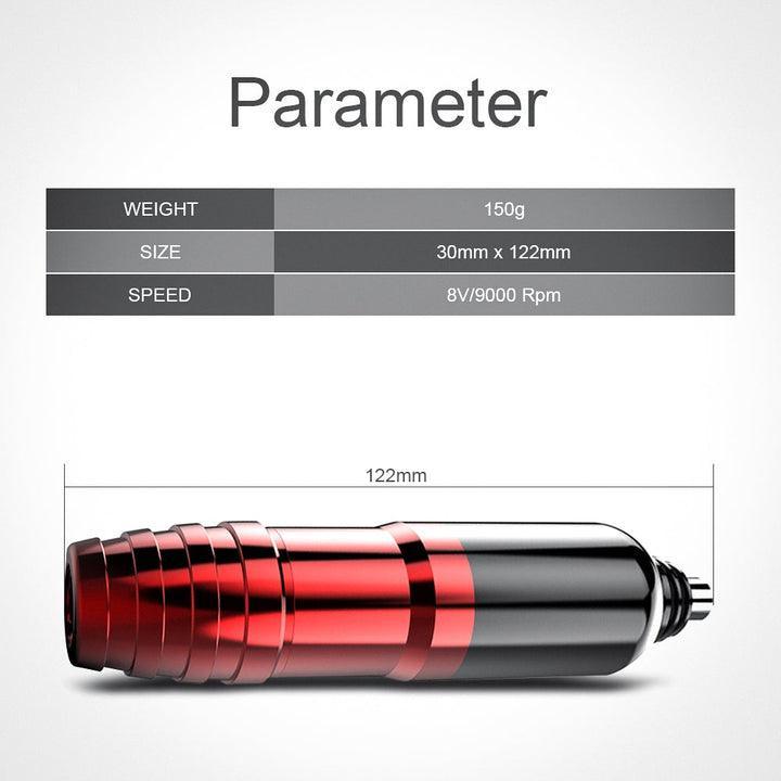 Mast Atom M4 Rotary Tattoo Machine Pen Pink - BVShop