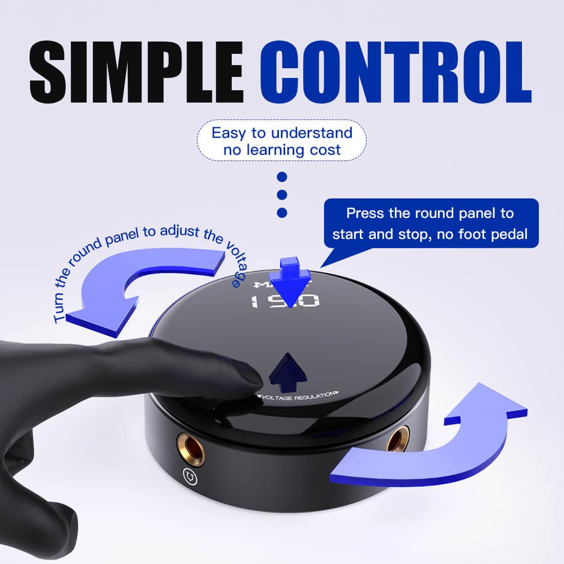 Mast Circle Power Supply With OLED Display - BVShop