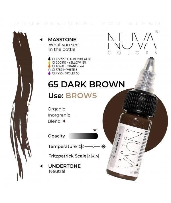 Nuva Colors Perfect Brows Set 8x15ml - BVShop