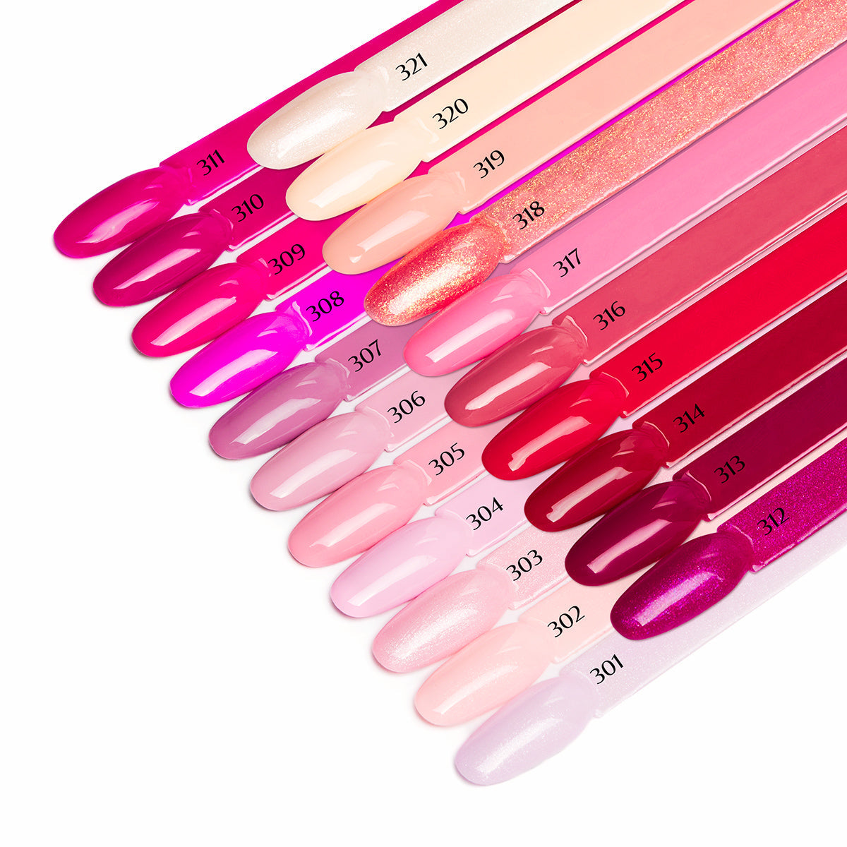 OCHO NAILS Hybrid nail polish pink 321 -5 g - BVShop