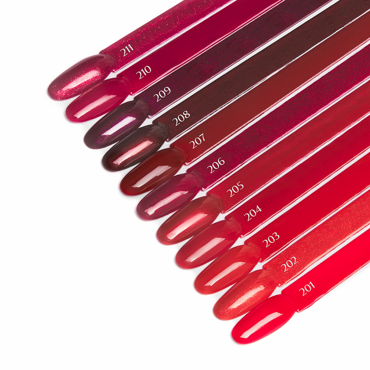 OCHO NAILS Hybrid nail polish red 205 -5 g - BVShop