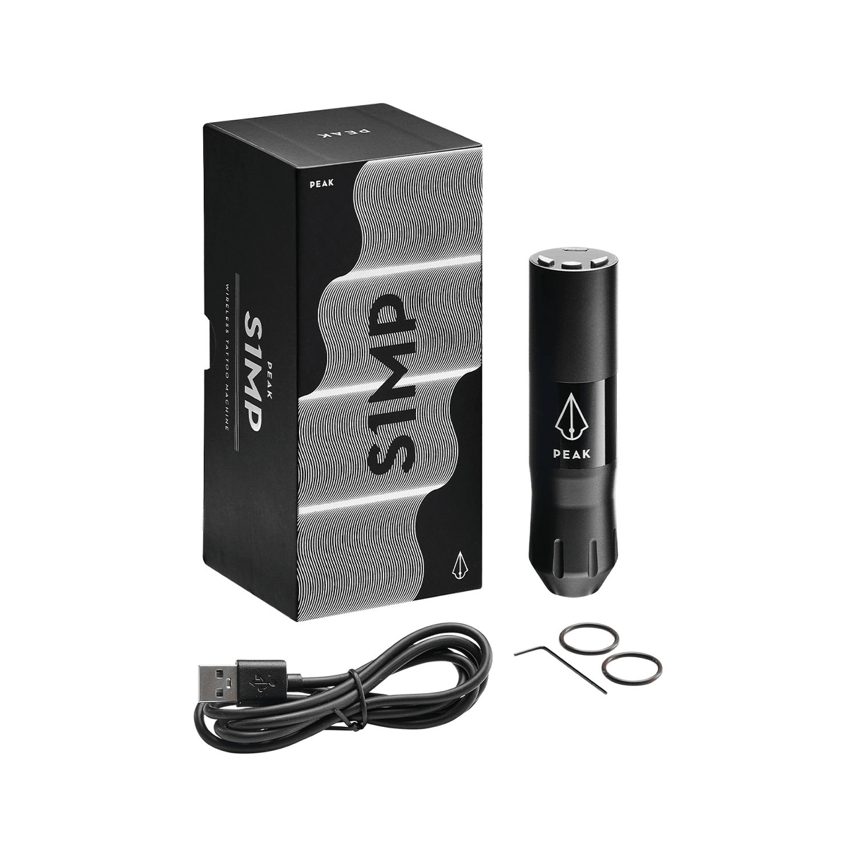 Peak S1MP Black Wireless Tattoo Machine - BVShop