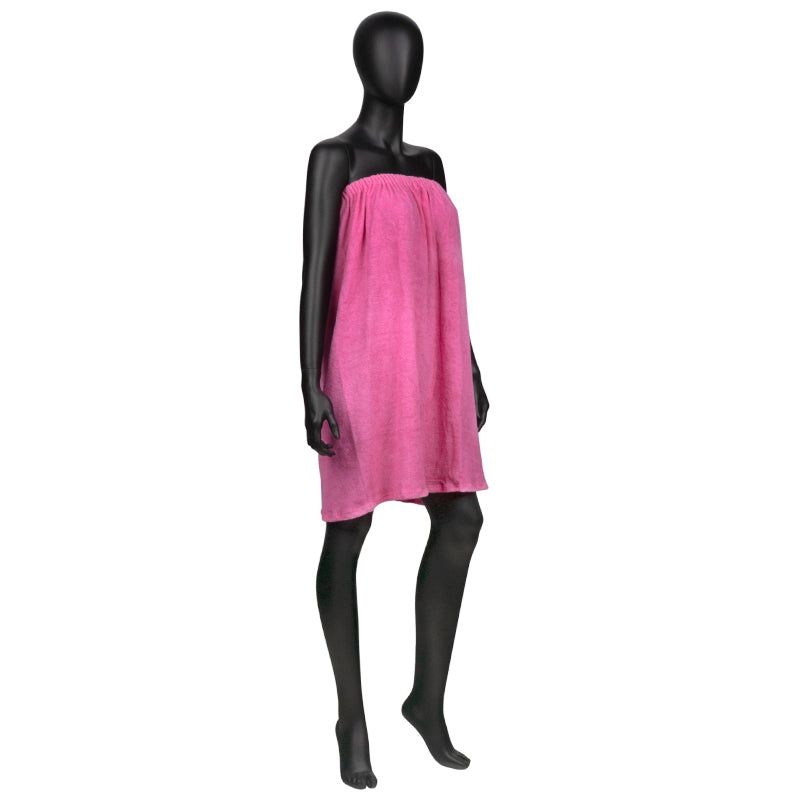 Pink terry cape No. 10 - BVShop