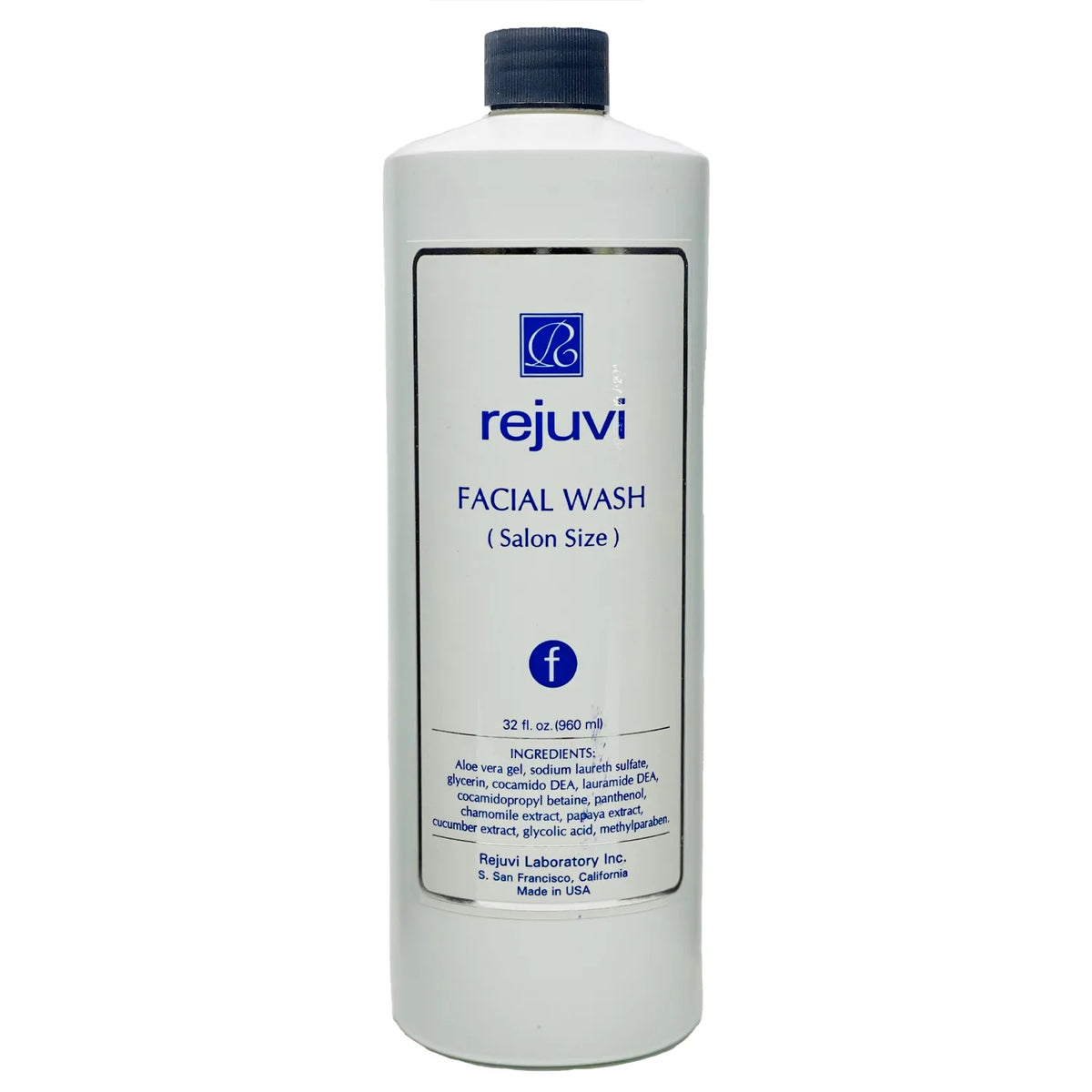 Rejuvi f Detergente Viso Schiumogeno 960ml, Flacone con tappo
