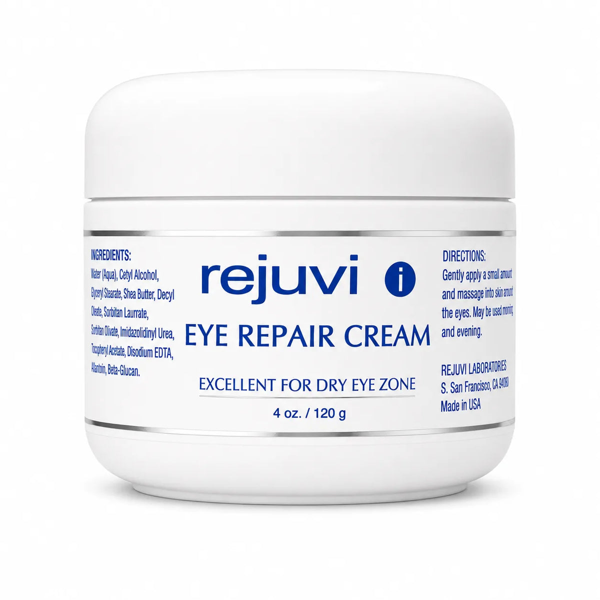 Rejuvi i Crema Contorno Occhi 120g, Vasetto di crema