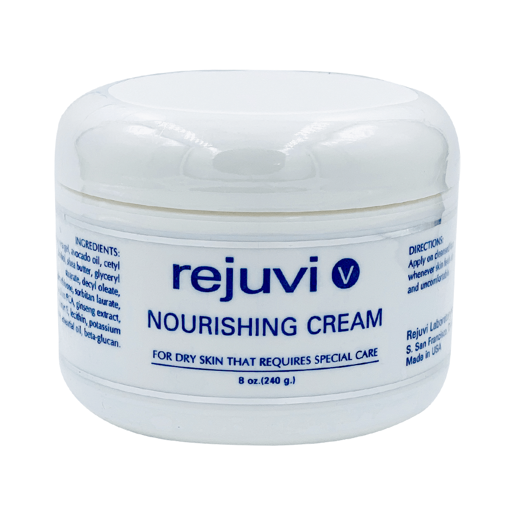 Rejuvi v Idratante Viso 240g – Vasetto, etichetta anteriore