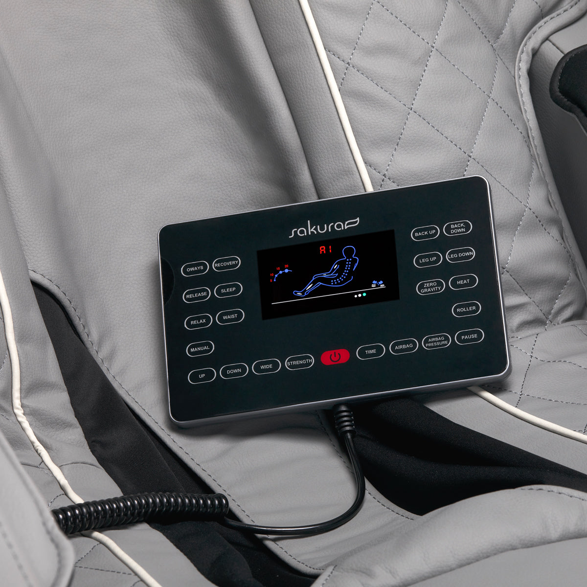 Sakura Comfort Plus 806 massage chair gray - BVShop