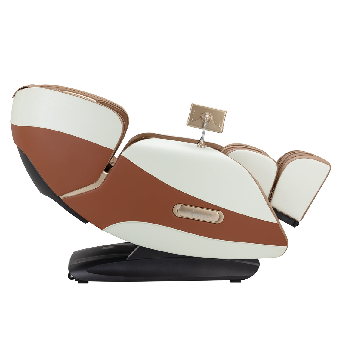 Sakura Luxury 808 massage chair white and beige - BVShop