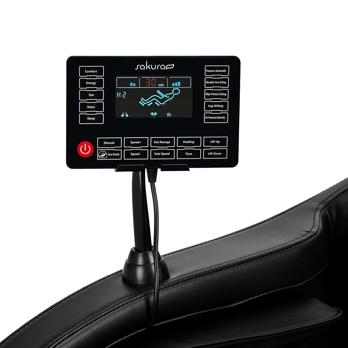 Sakura massage chair 305 Wooden Leather - BVShop