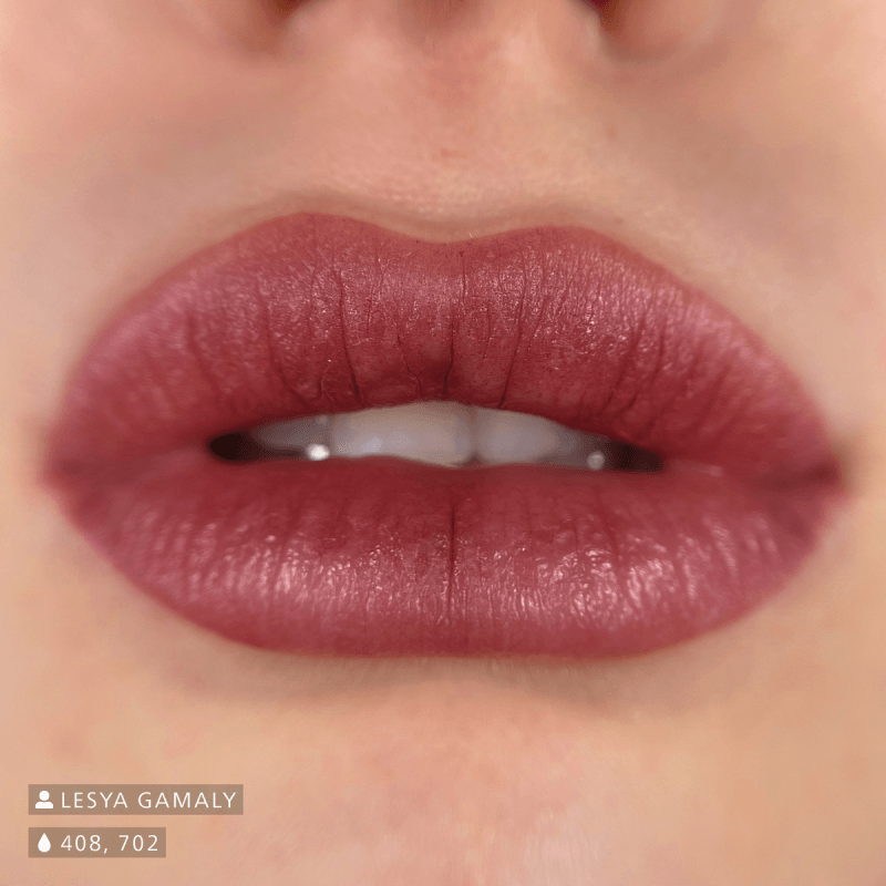 Swiss Color 408 Maroon Red Lip Pigment - BVShop