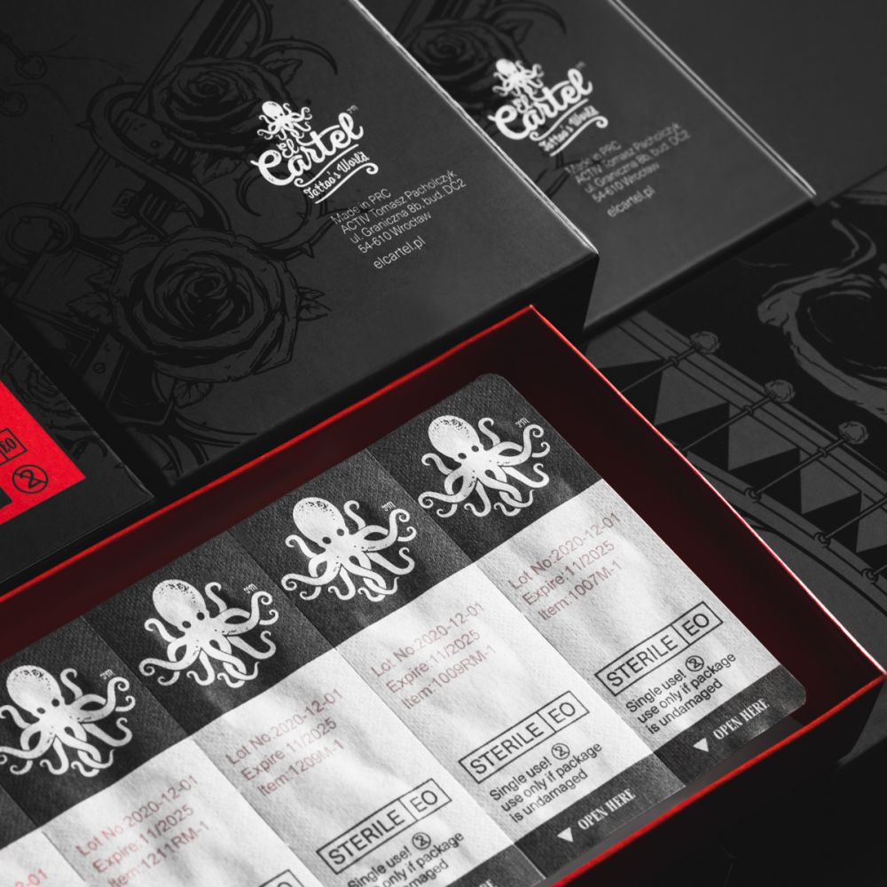 Tattoo Cartridge EL CARTEL V2 0.30 1RL Long Taper 10pcs. - BVShop