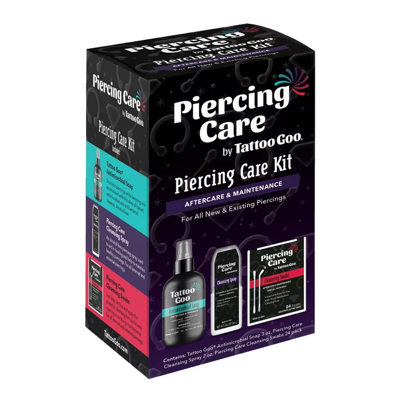 Kit per la cura post-piercing Tattoo Goo