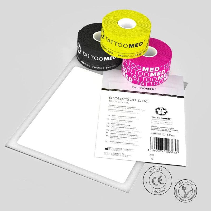 TattooMed Studio Pro Tape Black/Yellow/Pink - BVShop