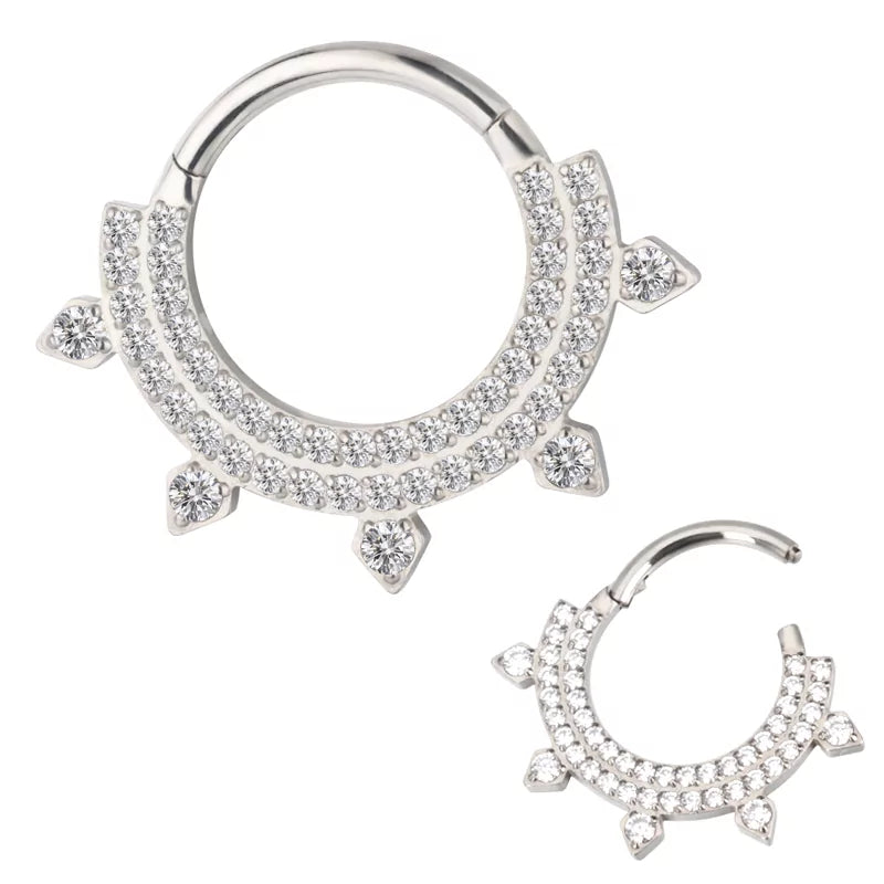 Anello Doppio Filo in Titanio