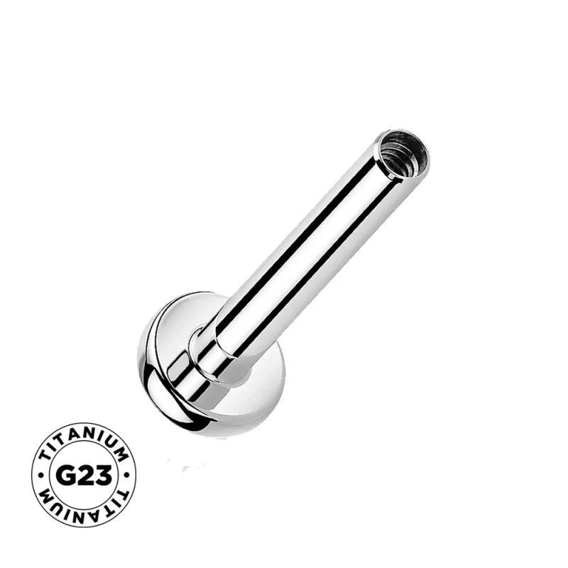 Labret con filetto interno in titanio