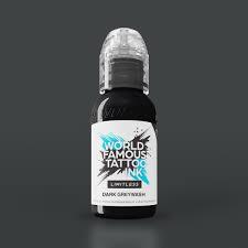 World Famous Limitless Tattoo Ink Dark Greywash - BVShop