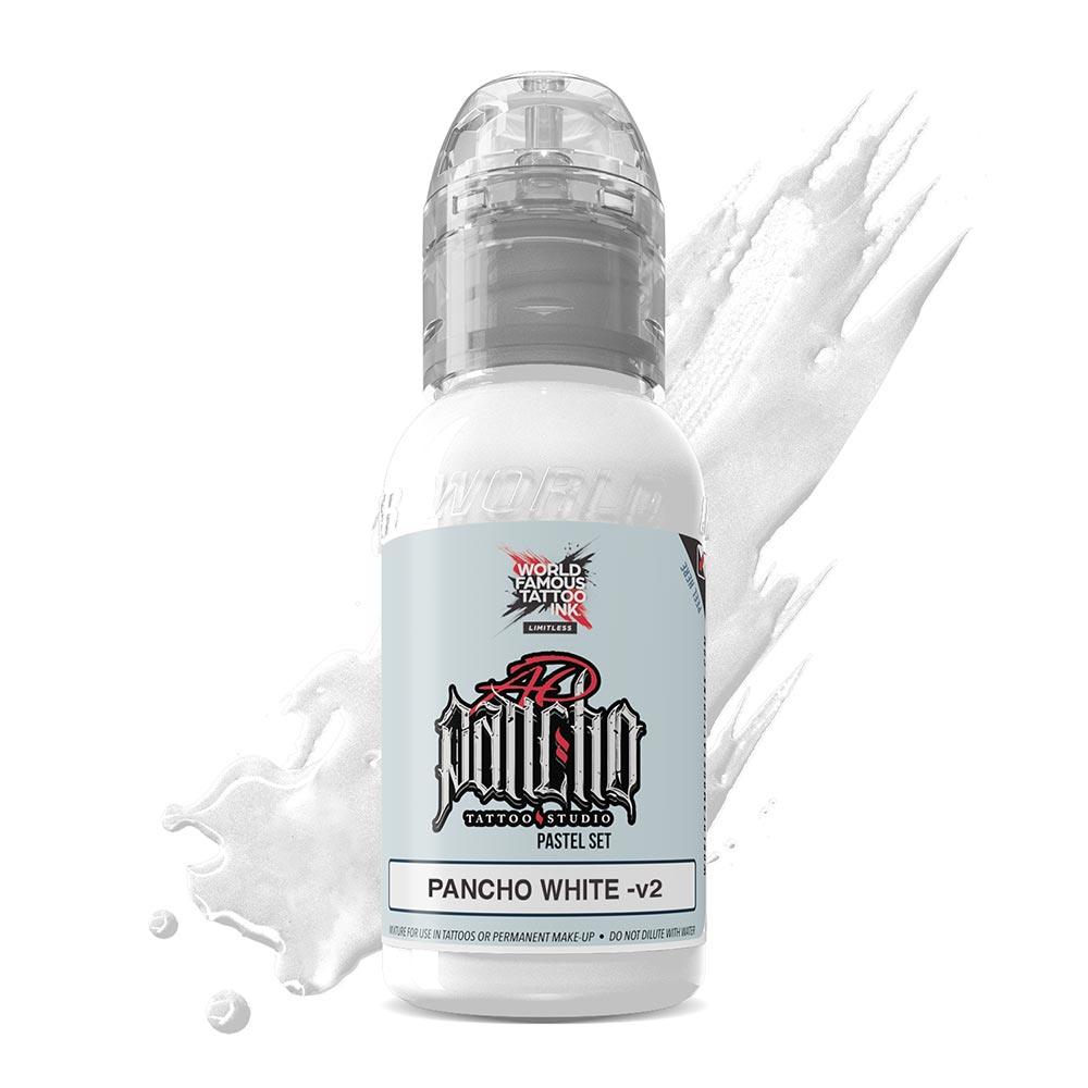 World Famous Limitless Tattoo Ink AD Pancho White v2 30ml - BVShop
