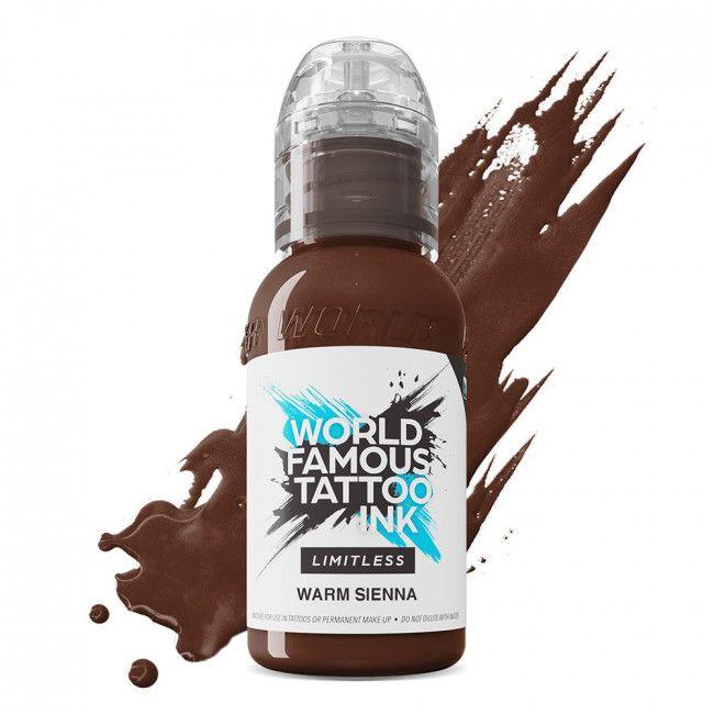 World Famous Limitless Tattoo Ink Pink Ribbon Warm sienna 30ml - BVShop