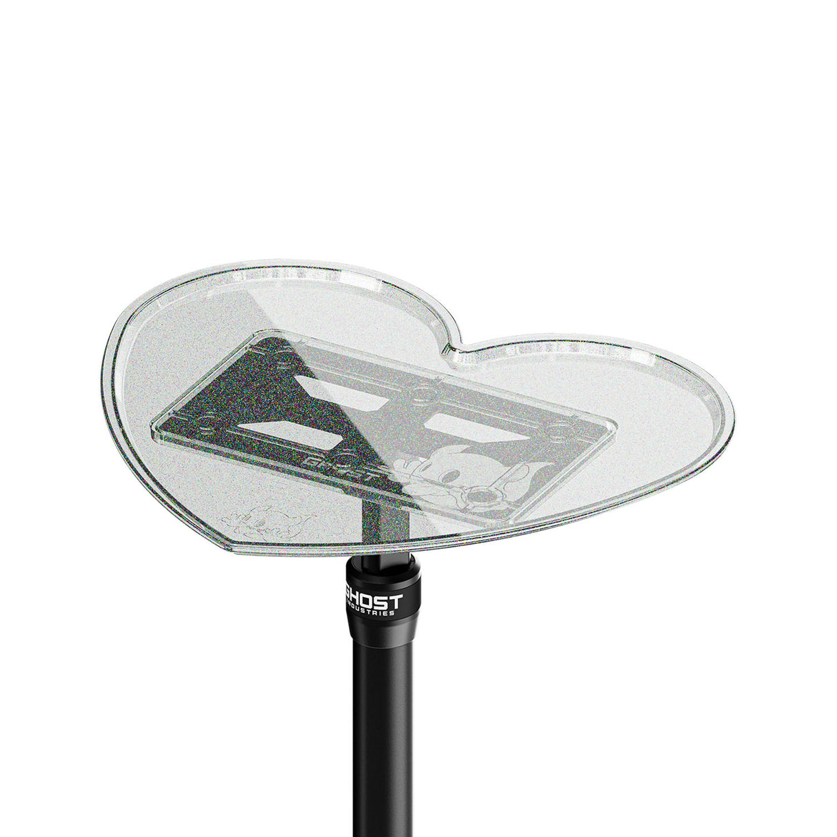Ghost Heart Glitter Tray Top Lite Tray Base Full System - BVShop