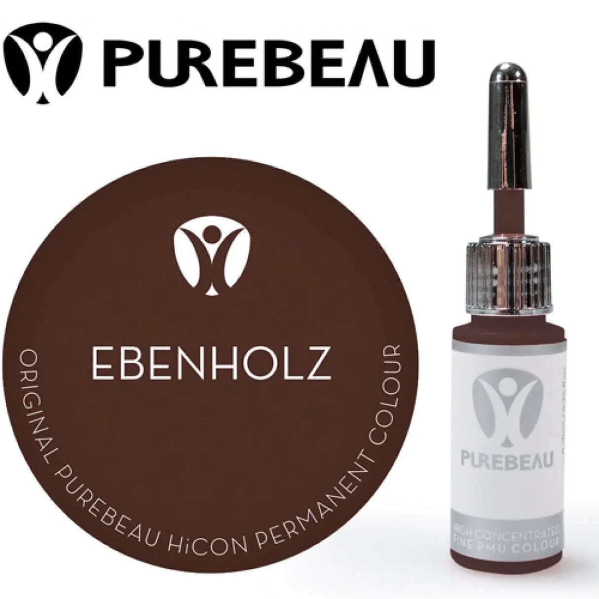 Pigmento per sopracciglia Purebeau Ebenholz 10ml
