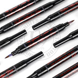AVA Dual-Color Tattoo Marker Pen Red & Violet - BVShop