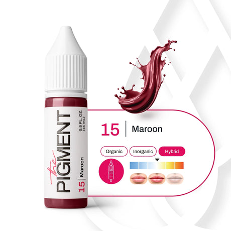The Pigment 15 Maroon Pigmento (15ml)
