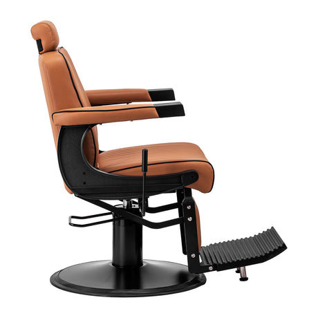 Gabbiano Visionerio barber chair light brown - BVShop
