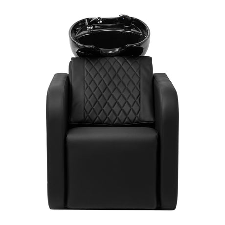 Gabbiano hairdressing wash unit Sylvia black - BVShop