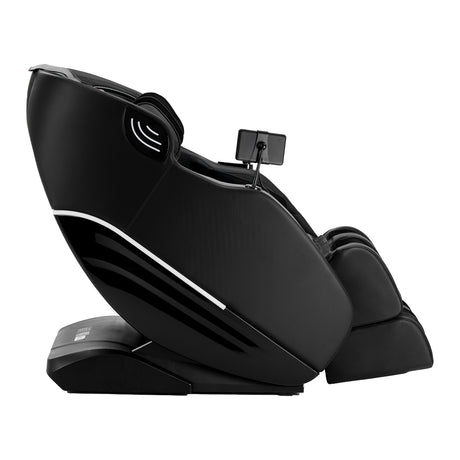 Black 3D Sakura Maximus massage chair, a sleek massage furniture piece with ergonomic design and plush cushioning.