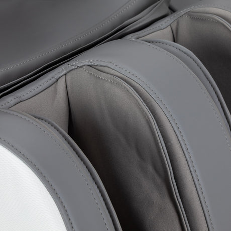 Sakura 3D Sakura Maximus massage chair in white and grey, showcasing its sleek design and padded upholstery for relaxation.