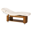 Sillon Leisure Premium SPA lounger in a beauty salon, featuring cushioned upholstery and adjustable headrest for client comfort