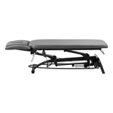 BALANCE Novus 4 grey electric table shown from the side