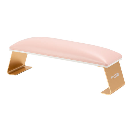 Pink Manicure Support Momo 7-M, a beauty salon furniture piece with a cushioned surface for nail care applications.