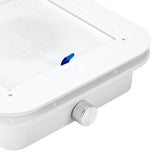 White MOMO Dust Absorber P30 built-in with 60W power, showing its sleek design and compact structure for efficient dust removal.