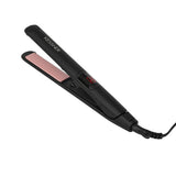 Kessner Ionic black hair straightener with ceramic-tourmaline plates