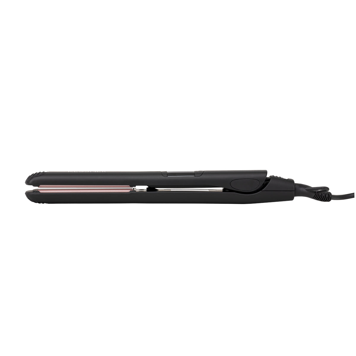 Kessner black ionic straightener with LCD temperature display