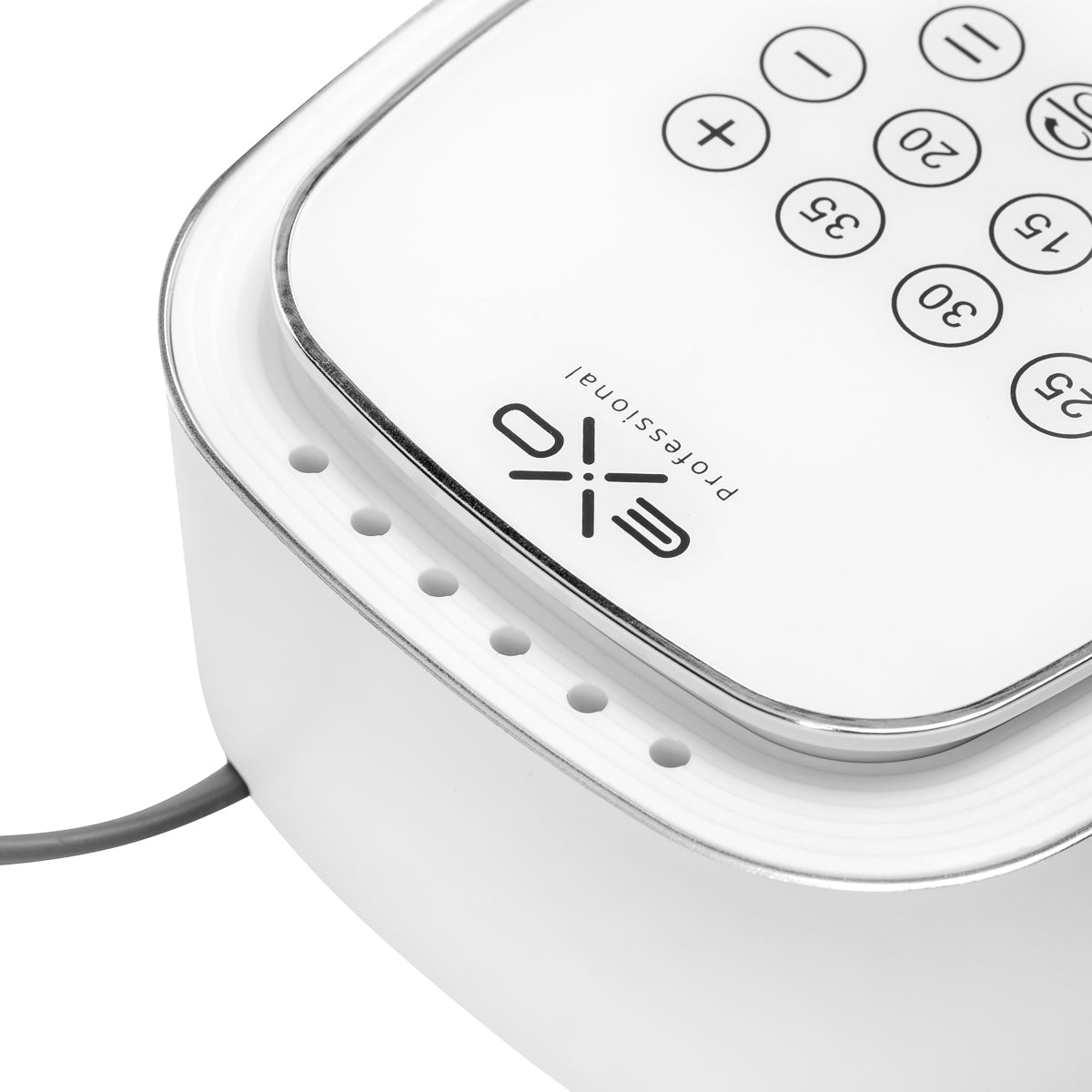 EXO Syntra Fresa Unghie 35W – Bianca · Alloggiamenti punte