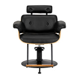Side view of Gabbiano Florencja hydraulic hairdressing chair