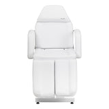 Sillon 210 salon chair detail with durable white upholstery