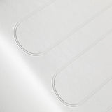 Hydraulic base and white client chair design by Sillon