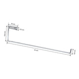 Professional salon towel roll holder for beauty chair