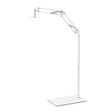 GLOW supporto regolabile per lampada UV/LED da pedicure – Bianco; braccio snodato, prima posizione