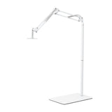GLOW supporto regolabile per lampada UV/LED da pedicure – Bianco; braccio snodato, altra posizione