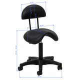 Sgabello estetico ergonomico ACTIVESHOP 6001 per salone professionale