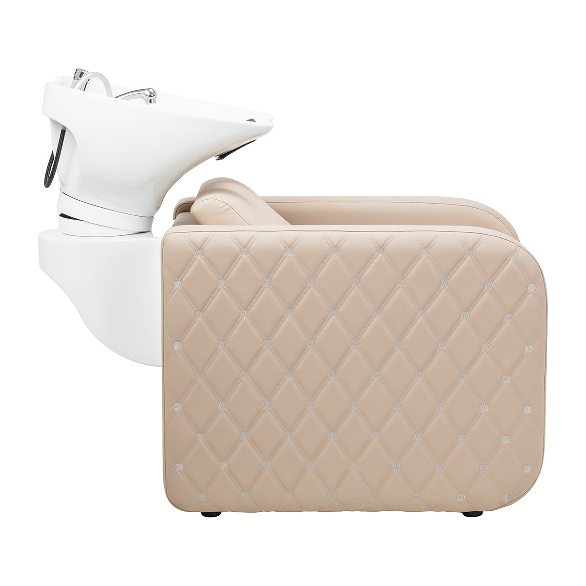 Gabbiano Sylvia Plus Lavatesta Elettrico Con Massaggio – Beige · Vista laterale