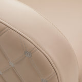 Gabbiano Sylvia Plus Lavatesta Elettrico Con Massaggio – Beige · Dettaglio delle cuciture del rivestimento