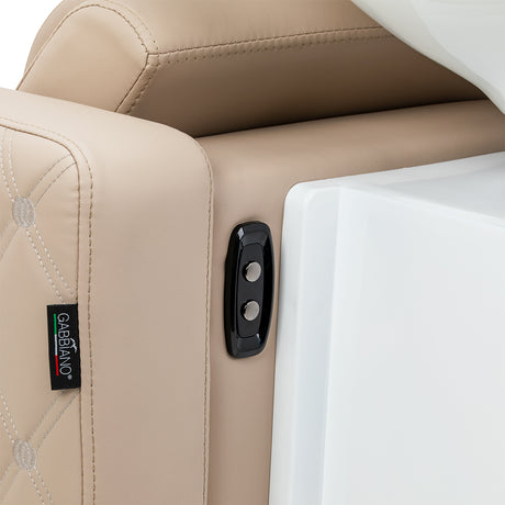 Gabbiano Sylvia Plus Lavatesta Elettrico Con Massaggio – Beige · Pulsanti di comando